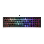 White Shark GLADIUS Gamer Billentyűzet - Angol Kiosztás!, Színes, Membrános, Normál, vezetékes