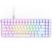 NZXT Function 2 MiniTKL Gamer Billentyűzet - Angol Kiosztás! - Fehér, RGB, TKL, anti ghosting, vezetékes