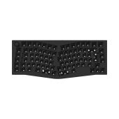 Keychron Q10 Knob Barebone RGB Gamer Billentyűzet Alap - Fekete - ISO kiosztás!, RGB, TKL, fém, vezetékes