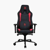 Arozzi Vernazza Supersoft Fabric Gamer Szék - Fekete-Piros - Gamer szék