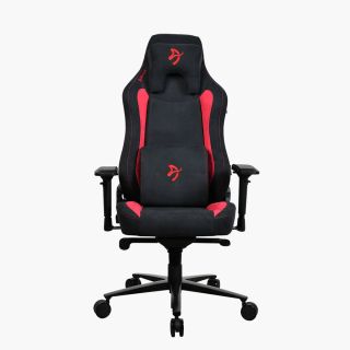 Arozzi Vernazza Supersoft Fabric Gamer Szék - Fekete-Piros