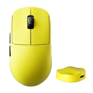 SCYROX V8 Vezeték Nélküli Gamer Egér - Sárga