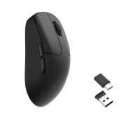Keychron M2 Vezeték Nélküli Bluetooth Egér - Fekete, vezeték nélküli, wireless