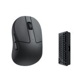 Keychron M4 4K Vezeték Nélküli Bluetooth Egér - Fekete, vezeték nélküli, wireless