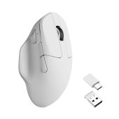 Keychron M7 Vezeték Nélküli Bluetooth Egér - Fehér, vezeték nélküli, wireless