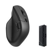 Keychron M6 4K Vezeték Nélküli Bluetooth Egér - Fekete, vezeték nélküli, wireless