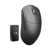 LAMZU MAYA X 8K Vezeték Nélküli Gamer Egér - Fekete, vezeték nélküli, wireless