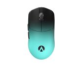 LAMZU AIMLABS MAYA 8K Vezeték Nélküli Gamer Egér - Kék-Fekete, vezeték nélküli, wireless