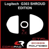 Corepad Skatez CTRL 612 Logitech G303 Shroud Edition Gamer Egértalp
