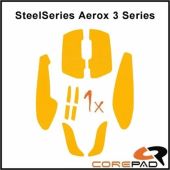 Corepad Mouse Rubber Sticker #749 - SteelSeries Aerox 3 Series Gamer Soft Grips - Narancssárga