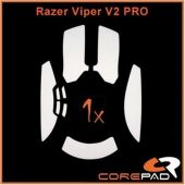 Corepad Mouse Rubber Sticker #753 - Razer Viper V2 PRO Wireless Gamer Soft Grips - Fehér