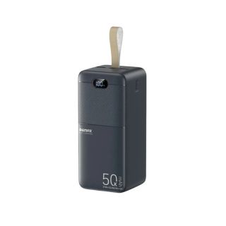 Remax Piloteer Series RPP-117 Gyorstöltő Powerbank 50000mAh - Fekete