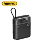 Remax Sucha Pro RPP-603 gyorstöltő Powerbank 20000mAh - Fekete - Power bank