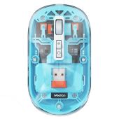 Meetion BTM005 Vezeték Nélküli Egér - Kék, vezeték nélküli, wireless