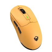 Meetion GW24 Vezeték Nélküli Gamer Egér - Sárga, Színes, vezeték nélküli, wireless