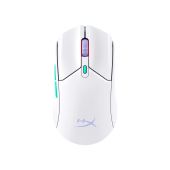 HP HyperX Pulsefire Haste 2 Core Vezeték Nélküli Gamer Egér - Fehér, vezeték nélküli, wireless
