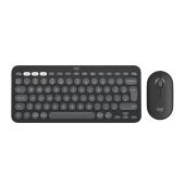 LOGITECH Pebble 2 Combo for Mac - Billentyűzet + Egér - Angol Kiosztás!, vezetékes, +egér