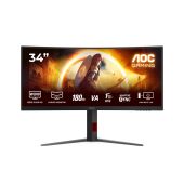 AOC CU34G4 Ívelt Gamer Monitor 180Hz - 34"