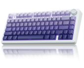 AULA F75 Vezeték Nélküli Mechanikus Gamer Billentyűzet, EGYEDI switch, RGB, Mechanikus, TKL, fém, anti ghosting, vezeték nélküli, wireless, USB