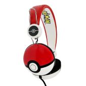 OTL Pokémon Pokéball Tween Dome Fejhallgató, Stereo, On-Ear, 3.5mm jack, vezetékes