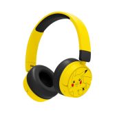 OTL Pokémon Pikachu Vezeték Nélküli Gyermek Fejhallgató, Stereo, On-Ear, mikrofonos, 3.5mm jack, vezeték nélküli, wireless, bluetooth