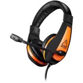 CANYON Star Raider GH-1A Gamer Headset, Stereo, Over-Ear, mikrofonos, 3.5mm jack, vezetékes