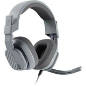 LOGITECH ASTRO A10 Gamer Headset - Szürke, Stereo, Over-Ear, mikrofonos, 3.5mm jack, vezetékes
