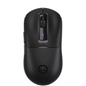 LORGAR MSA10W Vezeték Nélküli Gamer Egér - Fekete, RGB, vezeték nélküli, wireless