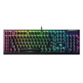 Razer BlackWidow V4 X (Green Switch) Mechanikus Gamer Billentyűzet - Fekete (Angol Kiosztás), GREEN switch, RGB, Mechanikus, Normál, vezetékes