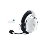 Razer BlackShark V2 Pro for PlayStation Vezeték Nélküli Gamer Headset - Fehér, Stereo, Over-Ear, mikrofonos, USB, vezeték nélküli, wireless, bluetooth
