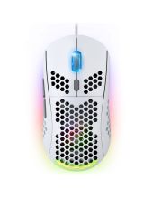 Spirit of Gamer S-PM4 RGB Arctic Gamer Egér - Fehér, RGB, vezetékes