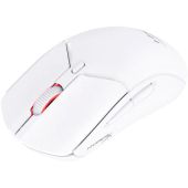HYPERX Pulsefire Haste 2 - Vezeték Nélküli Gamer Egér - Fehér, RGB, vezeték nélküli, wireless