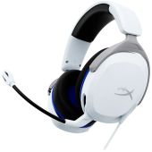 HYPERX Cloud Stinger 2 Core PS4/PS5 - Gamer Headset - Fehér, Stereo, Over-Ear, mikrofonos, vezetékes