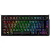 HYPERX Alloy Rise 75 Red Switch - Vezeték Nélküli Mechanikus Billentyűzet - Angol Kiosztás!, RED switch, Mechanikus, TKL, vezeték nélküli, wireless, USB
