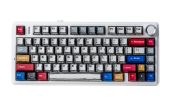 AULA F75 Vezeték Nélküli Mechanikus Gamer Billentyűzet, EGYEDI switch, RGB, Mechanikus, TKL, fém, anti ghosting, vezeték nélküli, wireless, USB