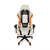 BANDIT Blaze Gamer szék - Fehér/Narancs/Fekete - Gamer szék