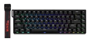 AULA WIN68 HE Magnetic Switch Mechanikus Gamer Billentyűzet - Fekete