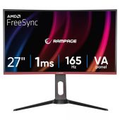 Rampage VOYAGER - Ívelt Gamer Monitor 165Hz - 27"