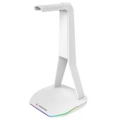 Rampage TOWER T14 Fejhallgató/Headset Állvány - Fehér - Headset állvány
