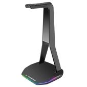 Rampage TOWER T14 Fejhallgató/Headset Állvány - Fekete - Headset állvány