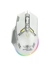 Spirit of Gamer ELITE-M60 White - Gamer Egér - Fehér, RGB, vezetékes