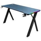 The G-Lab K-DESK SULFUR - Gamer Asztal - 120x60cm - Fekete - Gamer asztal
