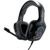 The G-Lab KORP COBALT 7.1 EX - Gamer Headset - Fekete, 7.1, Over-Ear, mikrofonos, RGB, USB, vezetékes