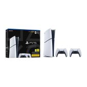Sony PlayStation 5 Slim Digital Edition 825GB + 2db DualSense kontroller csomag (PS5) - Playstation