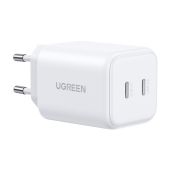 Ugreen X526 USB-C Gyorstöltő GaN Hálózati Adapter 45W - Fehér - Hálózati töltő adapter