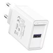 Vention FACW0-EU USB Gyorstöltő Hálózati Adapter 22.5W - Fehér - Hálózati töltő adapter