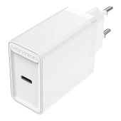 Vention FAIW0-EU USB-C Gyorstöltő Hálózati Adapter 30W - Fehér - Hálózati töltő adapter