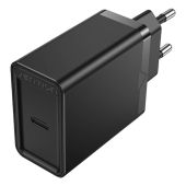 Vention FAIB0-EU USB-C Gyorstöltő Hálózati Adapter 30W - Fekete