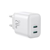 Joyroom JR-TCF12 USB-C Gyorstöltő Hálózati Adapter 20W - Fehér - Hálózati töltő adapter
