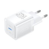 Vention FEPW0-EU USB-C Gyorstöltő Hálózati Adapter 20W - Fehér - Hálózati töltő adapter